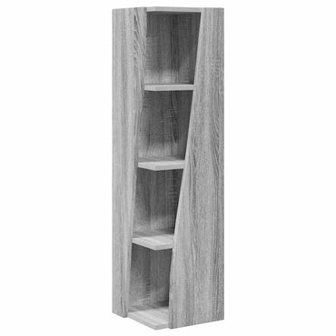 vidaXL Eckschrank Graues Sonoma 27,5x27x102cm Holzwerkstoff