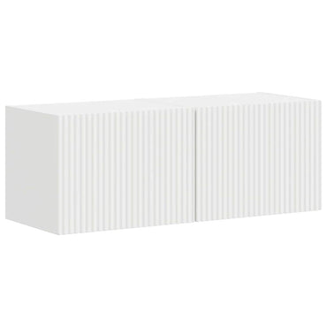 vidaXL TV-Wandschrank 2 pcs Weiß 60 x 31 x 29,5 cm Holzwerkstoff