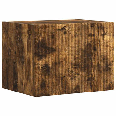 Meuble TV mural vidaXL Chêne fumé 60 x 31 x 29,5 cm