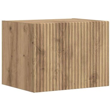 vidaXL Meuble TV mural Chêne artisanal 60 x 31 x 29,5 cm