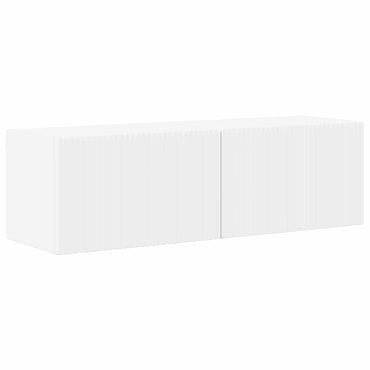 vidaXL TV-Wandschrank Weiß 98 x 31 x 29,5 cm Holzwerkstoff