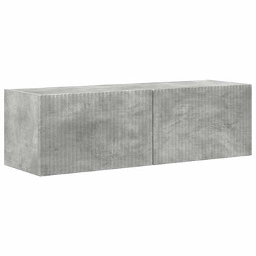 vidaXL TV-Wandschrank Beton 98 x 31 x 29,5 cm Holzwerkstoff