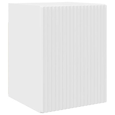 vidaXL TV-Wandschrank Glänzend Weiß 30 x 31 x 40 cm Holzwerkstoff