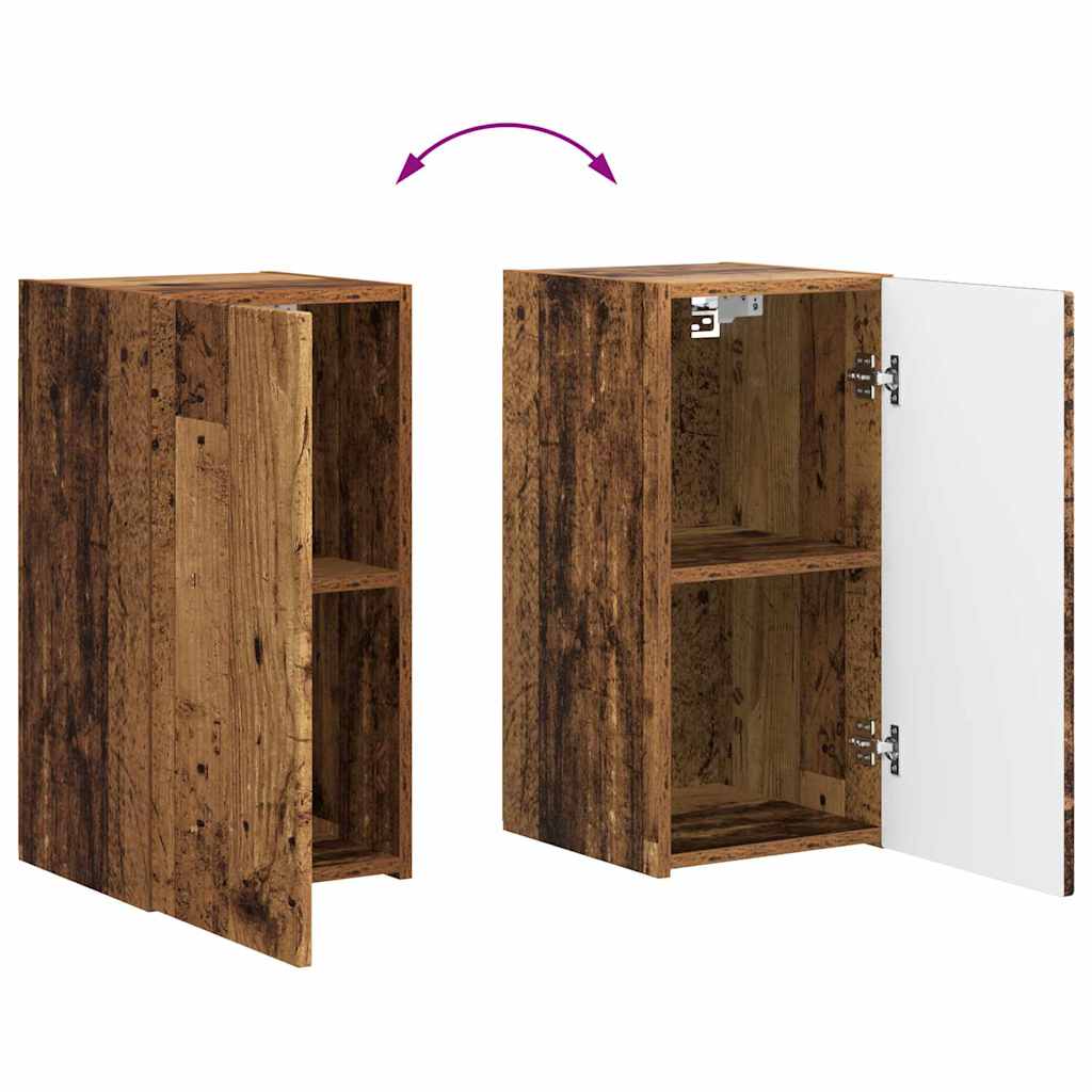 vidaXL TV-Wandschrank Altholz 30 x 31 x 60 cm Holzwerkstoff