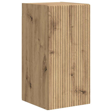 vidaXL TV-Wandschrank Wandmontiert Kunsthandwerk Eiche 30 x 31 x 60 cm