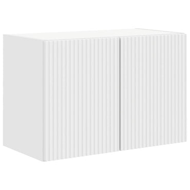vidaXL TV-Wandschrank Weiß 59,5 x 31 x 40 cm Holzwerkstoff