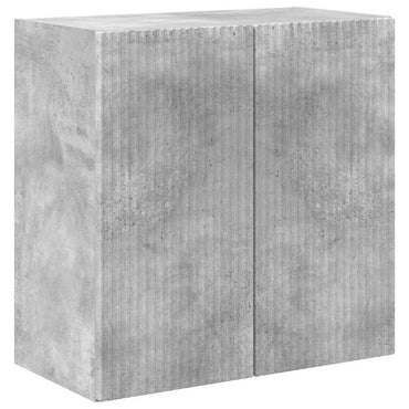 vidaXL TV-Wandschrank Beton Grau 59,5 x 31 x 60 cm Holzwerkstoff