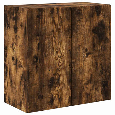 vidaXL TV-Wandschrank Wandmontiert Geräucherte Eiche 59,5 x 31 x 60 cm