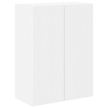 vidaXL TV-Wandschrank Weiß 59,5 x 31 x 80 cm Holzwerkstoff