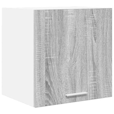 vidaXL Hängeschrank Grau Sonoma und Weiß 40 x 31 x 40 cm Holzwerkstoff