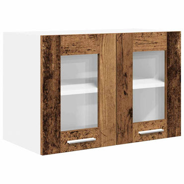 vidaXL Hängeschrank mit Speicher Altholz 60 x 31 x 40 cm Holzwerkstoff