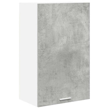 vidaXL Hängeschrank Betongrau und Weiß 50 x 31 x 80 cm Holzwerkstoff