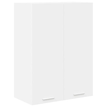 vidaXL Hängeschrank mit Speicher Weiß 60 x 31 x 80 cm Holzwerkstoff