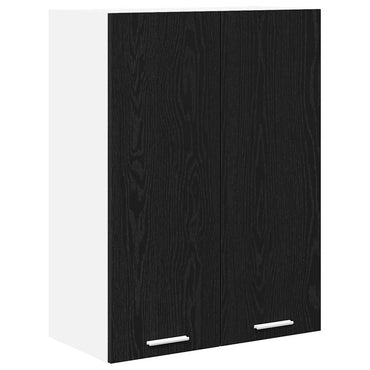 vidaXL Hängeschrank Schwarz Eichen-Optik 60 x 31 x 80 cm Holzwerkstoff