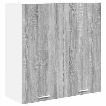 vidaXL Hängeschrank Graues Sonoma 80 x 31 x 80 cm Holzwerkstoff