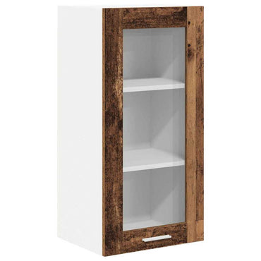 vidaXL Hängeschrank mit Speicher Altholz 40 x 31 x 80 cm Holzwerkstoff