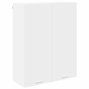 vidaXL Hängeschrank mit Speicher Weiß 80 x 31 x 100 cm Holzwerkstoff