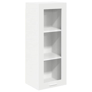 vidaXL Hängeschrank mit Speicher Weiß 40 x 31 x 100 cm Holzwerkstoff