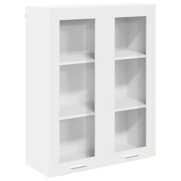 vidaXL Hängeschrank mit Speicher Weiß 80 x 31 x 100 cm Holzwerkstoff