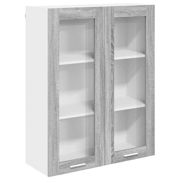 vidaXL Hängeschrank Graues Sonoma 80 x 31 x 100 cm Holzwerkstoff