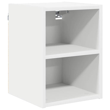 vidaXL Hängeschrank mit Speicher Weiß 30 x 29,5 x 40 cm Holzwerkstoff