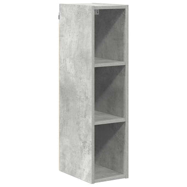 vidaXL Hängeschrank Beton Grau 20 x 29,5 x 80 cm Holzwerkstoff