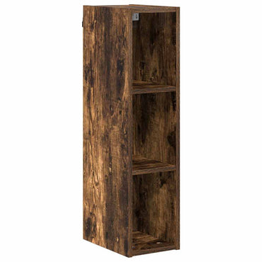 vidaXL Hängeschrank Geräucherte Eiche 20 x 29,5 x 80 cm Holzwerkstoff