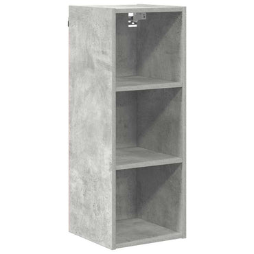 vidaXL Hängeschrank Beton Grau 30 x 29,5 x 80 cm Holzwerkstoff