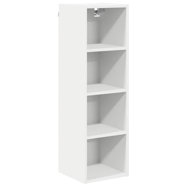 vidaXL Hängeschrank mit Speicher Weiß 30 x 29,5 x 100 cm Holzwerkstoff