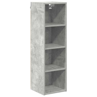 vidaXL Hängeschrank Beton Grau 30 x 29,5 x 100 cm Holzwerkstoff