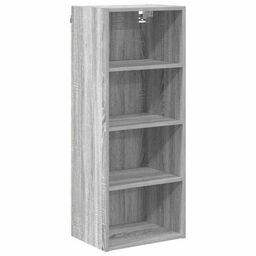 vidaXL Hängeschrank Graues Sonoma 40 x 29,5 x 100 cm Holzwerkstoff