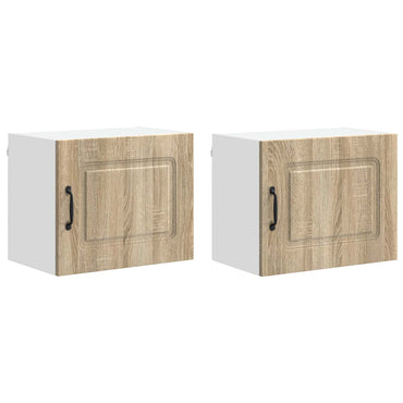 vidaXL Küchenschrank Kalmar 2 pcs Sonoma-Eiche 50 x 31 x 40 cm