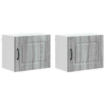 vidaXL Küchenschrank Kalmar 2 pcs Graues Sonoma 50 x 31 x 40 cm