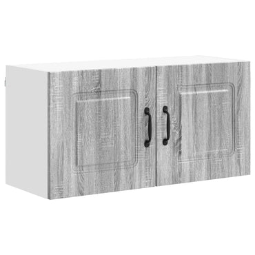 vidaXL Küchenschrank mit Speicher Kalmar Graues Sonoma 80 x 31 x 40 cm