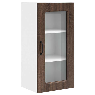 vidaXL Meuble de cuisine Kalmar aspect chêne marron 40 x 31 x 80 cm