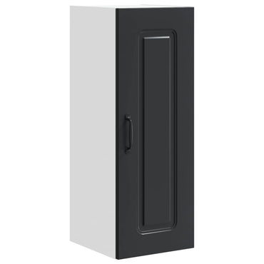 vidaXL Küchenschrank Kalmar Schwarz 30 x 31 x 80 cm Holzwerkstoff