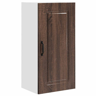vidaXL Küchenschrank Kalmar Braun Eichen-Optik 40 x 31 x 80 cm