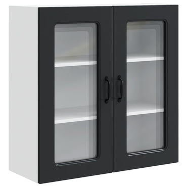 vidaXL Küchenschrank Kalmar Schwarz 80 x 31 x 80 cm Holzwerkstoff