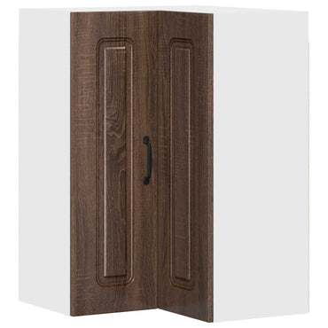 vidaXL Küchenschrank Kalmar Braun Eichen-Optik 57 x 57 x 80 cm