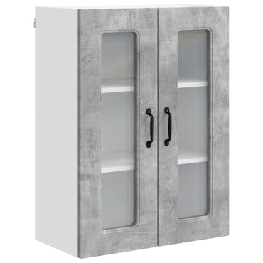 vidaXL Küchenschrank Kalmar Beton Grau 60 x 31 x 80 cm Holzwerkstoff