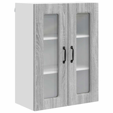 vidaXL Küchenschrank mit Speicher Kalmar Graues Sonoma 60 x 31 x 80 cm