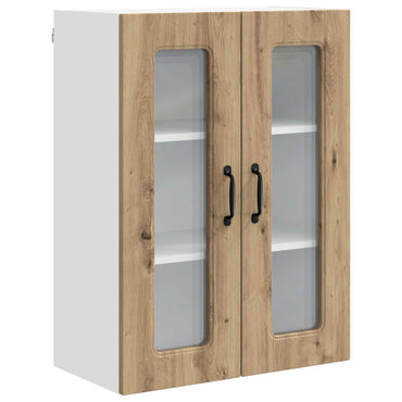 vidaXL Küchenschrank mit Speicher Kalmar Artisan-Eiche 60 x 31 x 80 cm