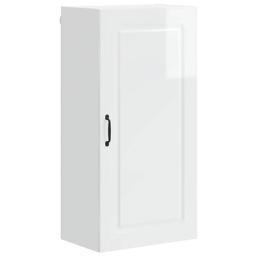vidaXL Küchenschrank Kalmar Hochglanz Weiß 50 x 31 x 100 cm