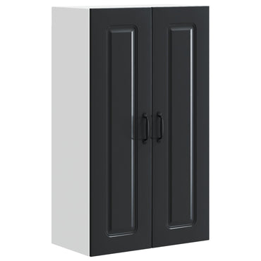 vidaXL Küchenschrank Kalmar Schwarz 60 x 31 x 100 cm Holzwerkstoff