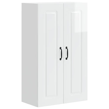 vidaXL Küchenschrank Kalmar Hochglanz Weiß 60 x 31 x 100 cm