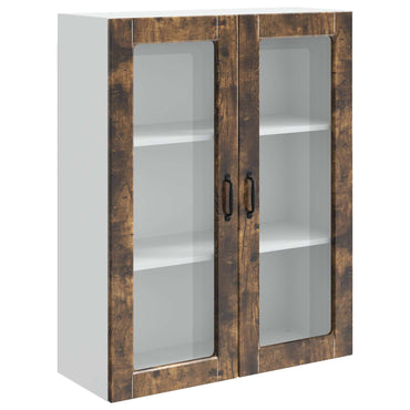 vidaXL Küchenschrank Kalmar Geräucherte Eiche 80 x 31 x 100 cm