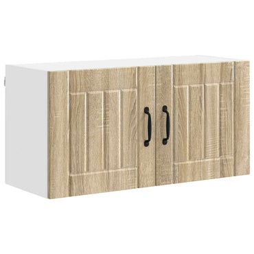 vidaXL Küchenschrank Sonoma-Eiche 80 x 31 x 40 cm Holzwerkstoff