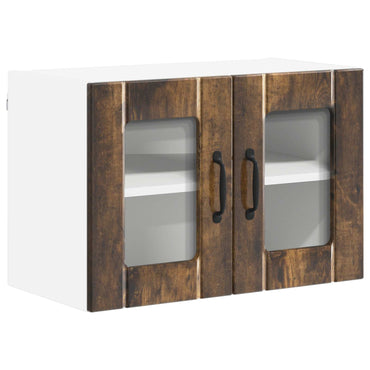 vidaXL Küchenschrank Geräucherte Eiche 60 x 31 x 40 cm Holzwerkstoff