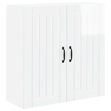 vidaXL Küchenschrank Hochglanz Weiß 80 x 31 x 80 cm Holzwerkstoff