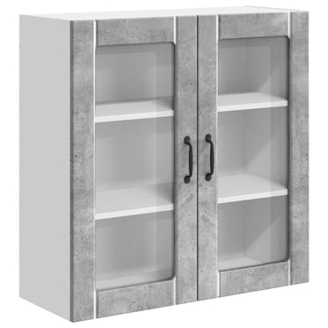 vidaXL Küchenschrank Beton Grau 80 x 31 x 80 cm Holzwerkstoff